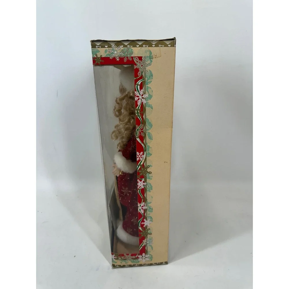 Brass Key Victorian Garden 1999 Holiday Limited Edition Porcelain Doll Kmart 18